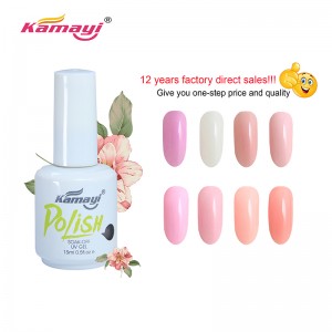 Venta caliente kamayi color de manicura profesional gel kit de esmalte de uñas kit colores etiqueta privada orgánica uv led gel gel esmalte de uñas
