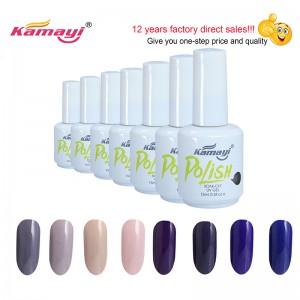 Kamayi nuevo paquete de colores remojo gel esmalte de uñas gel de alta calidad polaco