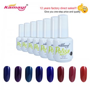 Materia prima de esmalte de uñas de gel Kamayi / esmalte de gel UV a granel de 5 galones / esmalte de gel de oem